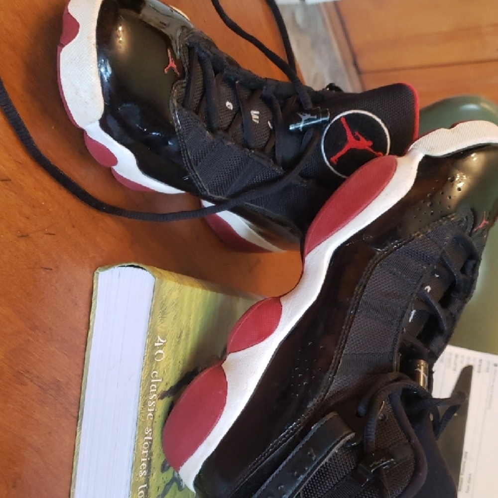 Nike Kids Sneakers Black and Red